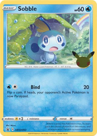 Sobble - SWSH003 - 25th Anniversary Oversized Promo