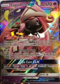 pokemon jumbo pokemon cards tapu lele gx oversized