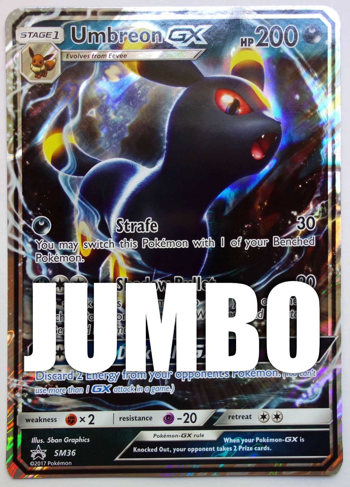 Umbreon GX SM36 (Oversized)