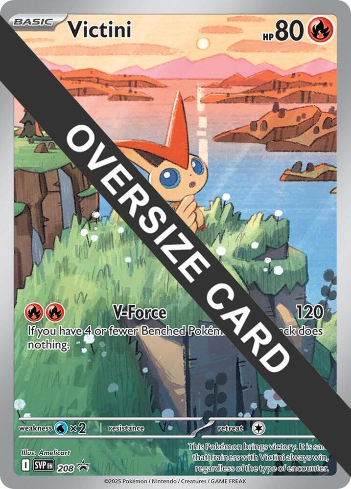 Victini SVP208 - Jumbo Card