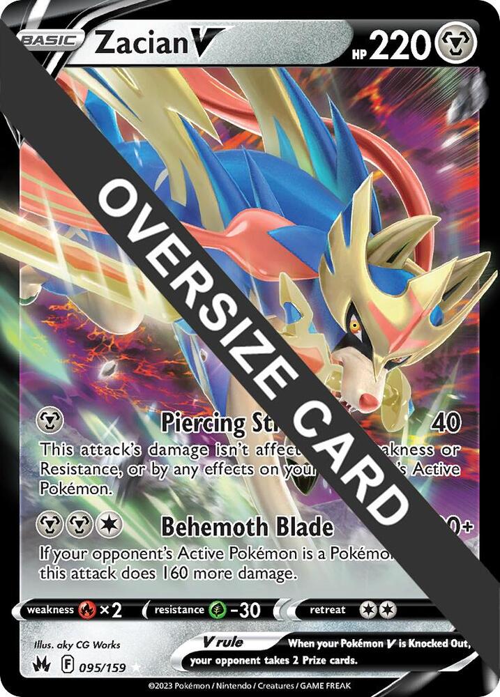 Zacian V - 095-159 - Jumbo Card