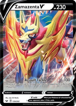 Zamazenta V - 139-202 - Oversized Promo