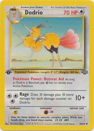 Dodrio 34-64  1st edition