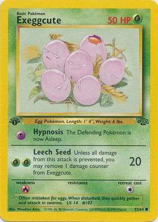 Exeggcute 52-64 1st edition