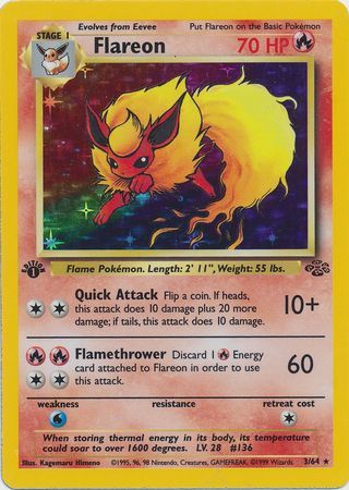 Flareon  3-64  1st edition