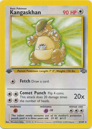 Kangaskhan 21-64 1st edition