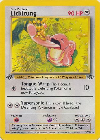 Lickitung 38-64  1st edition