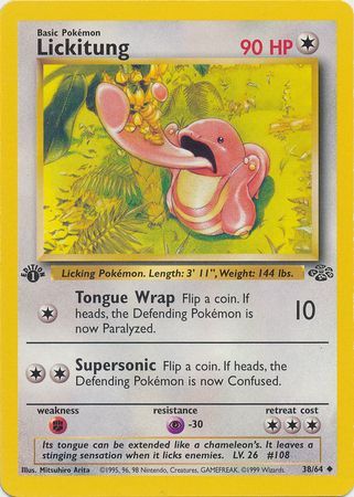 Lickitung 38-64 1st edition