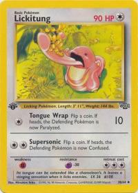 pokemon jungle 1st edition lickitung 38 64 1st edition