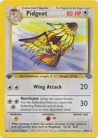 Pidgeot 24-64 1st edition