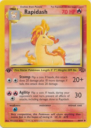 Rapidash 44-64  1st edition