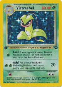 pokemon jungle 1st edition victreebel 14 64 1st edition