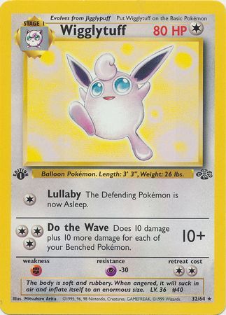 Wigglytuff 32-64 1st edition