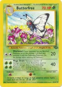 pokemon jungle butterfree 33 64