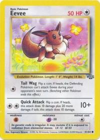 pokemon jungle eevee 51 64