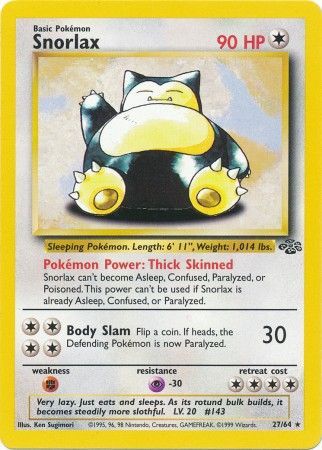 Snorlax  27-64