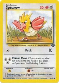 pokemon jungle spearow 62 64