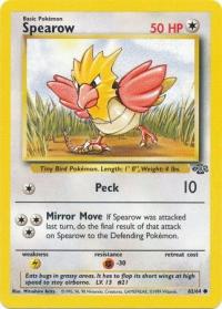 pokemon jungle spearow 62 64