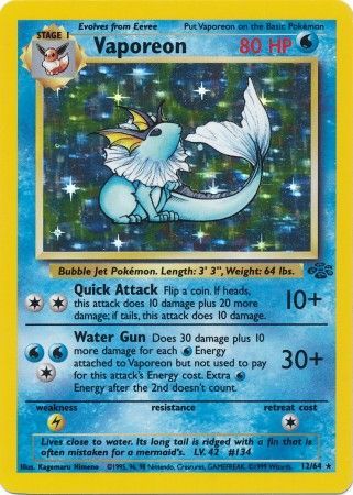 Vaporeon  12-64