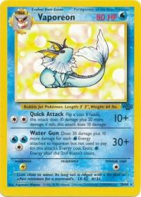 pokemon jungle vaporeon 28 64