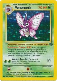 pokemon jungle venomoth 13 64