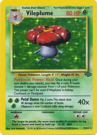 Vileplume  15-64