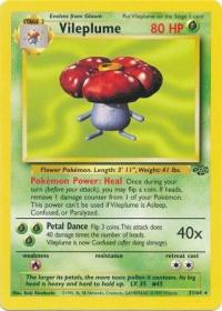 pokemon jungle vileplume 31 64