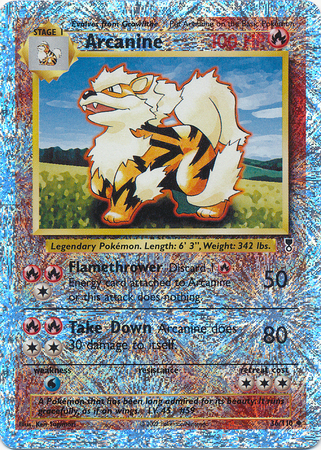 Arcanine 36-110  (RH)