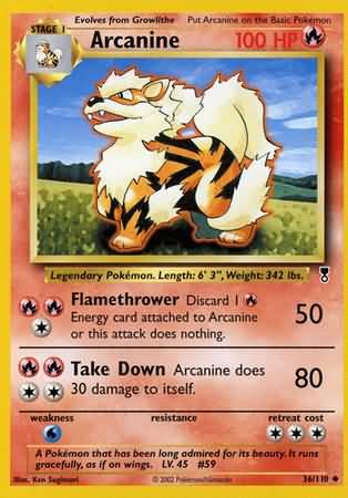 Arcanine 36-110