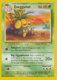 pokemon legendary collection exeggutor 23 110