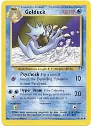 pokemon legendary collection golduck 43 110