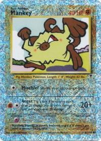 pokemon legendary collection mankey 81 110 rh