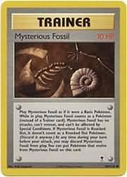 pokemon legendary collection mysterious fossil 109 110