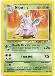 pokemon legendary collection nidorino 56 110