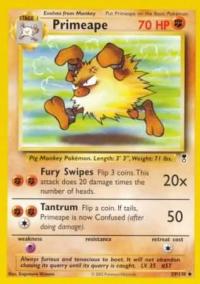 pokemon legendary collection primeape 59 110