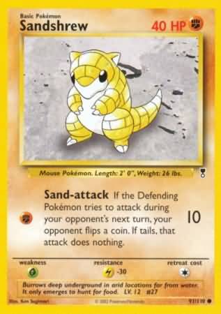 Sandshrew 91-110