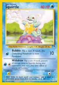 pokemon legendary collection squirtle 95 110