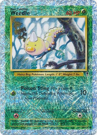 Weedle 99-110 (RH)