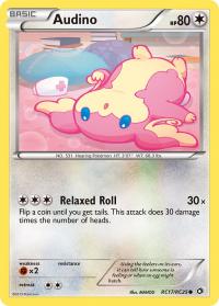 pokemon legendary treasures audino rc17 rc25