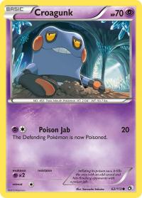 pokemon legendary treasures croagunk 62 113