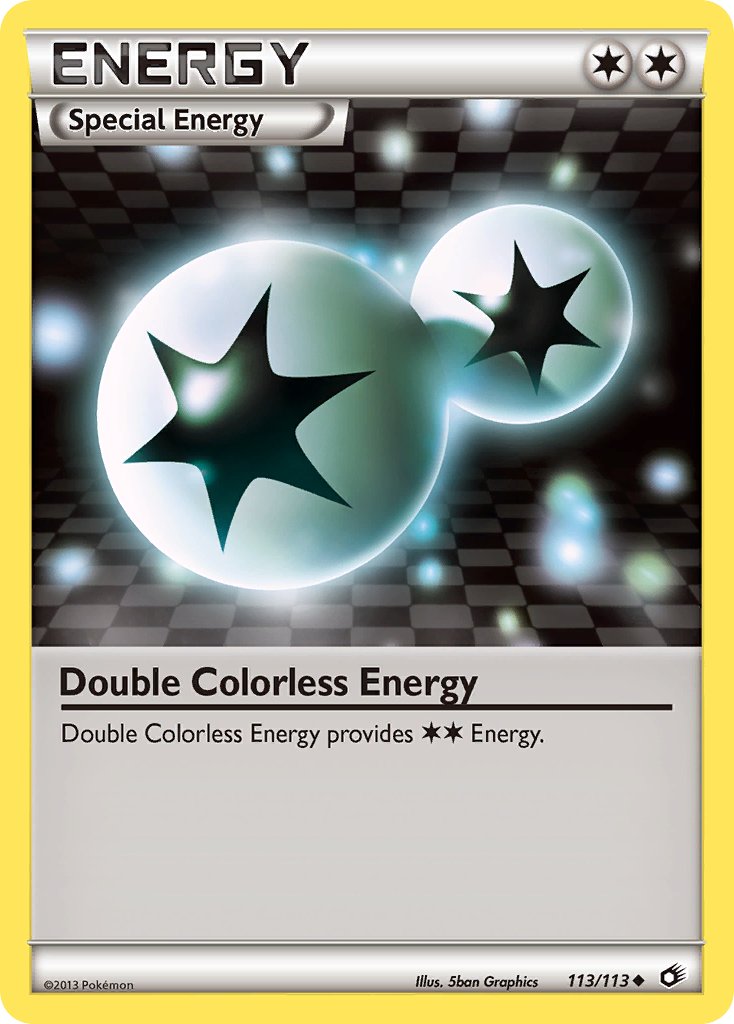 Double Colorless Energy 113-113 (RH)
