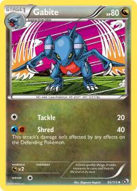 pokemon legendary treasures gabite 95 113 rh