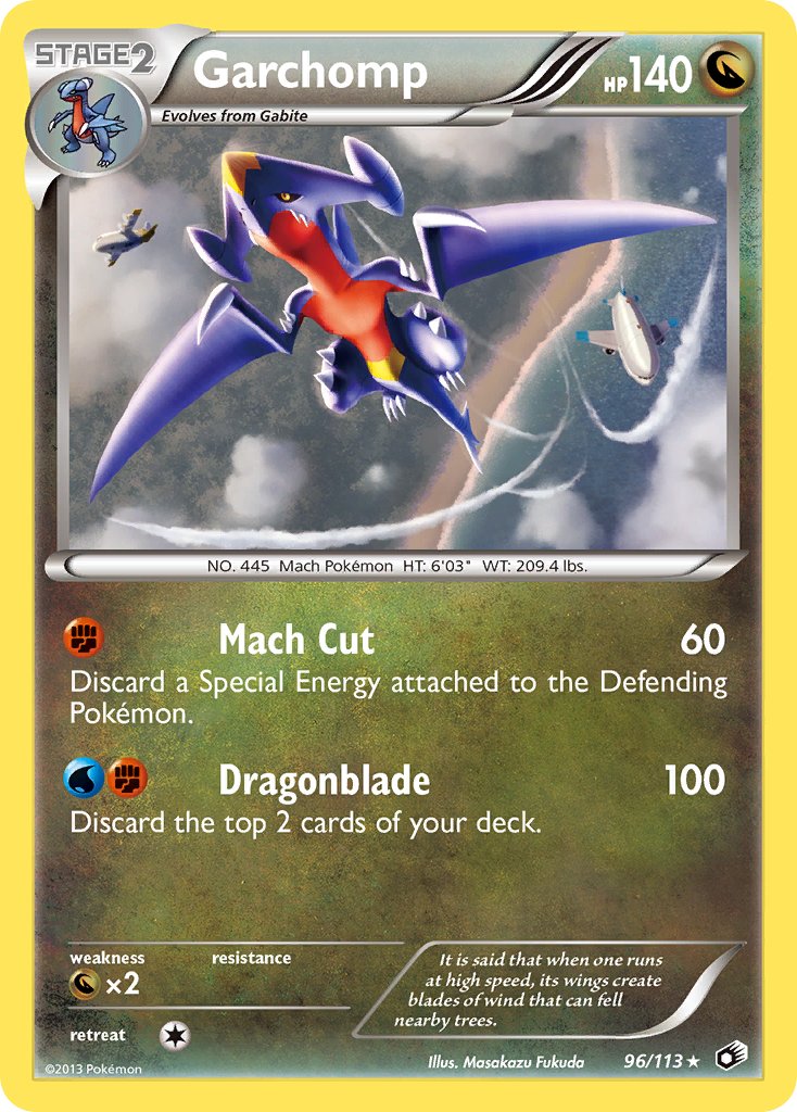 Garchomp 96-113 (RH)