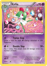 pokemon legendary treasures kirlia rc9 rc25