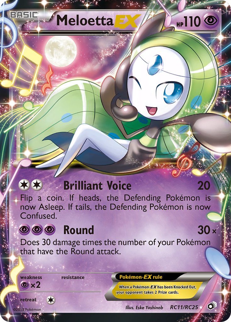 Meloetta EX RC11-RC25