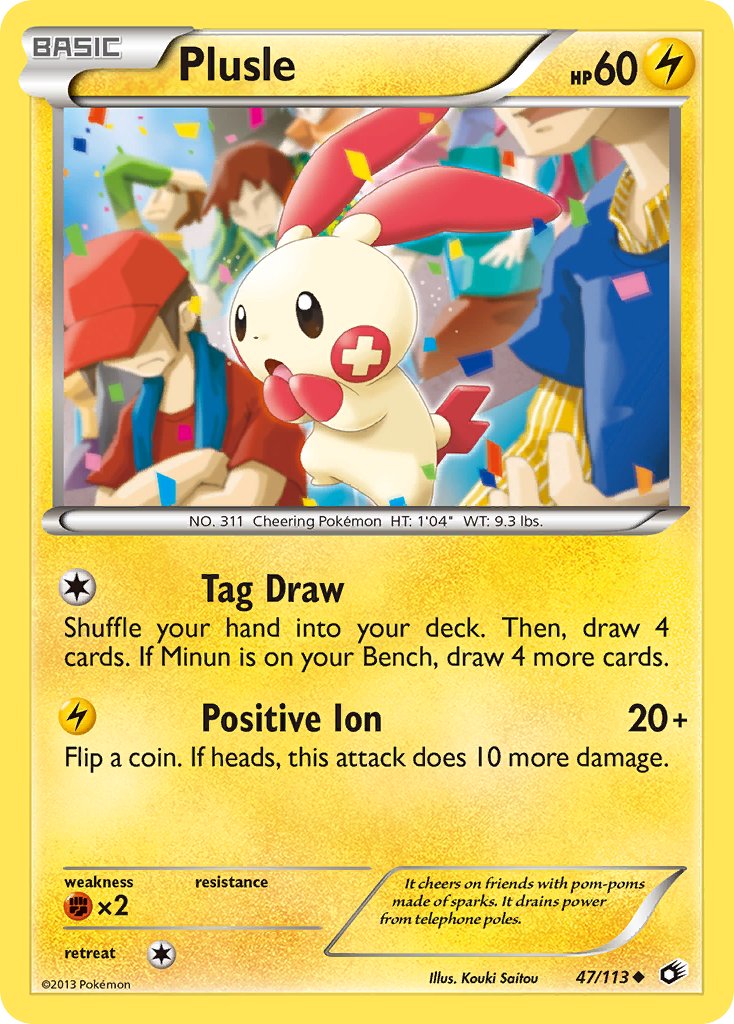 Plusle 47-113 (RH)