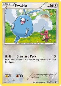 pokemon legendary treasures swablu 103 113