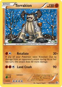 pokemon legendary treasures terrakion 84 113