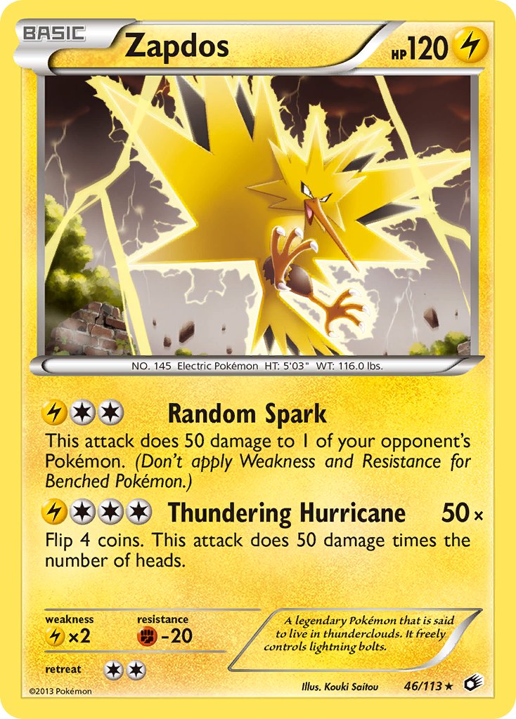 Zapdos 46-113 (Non Holo)