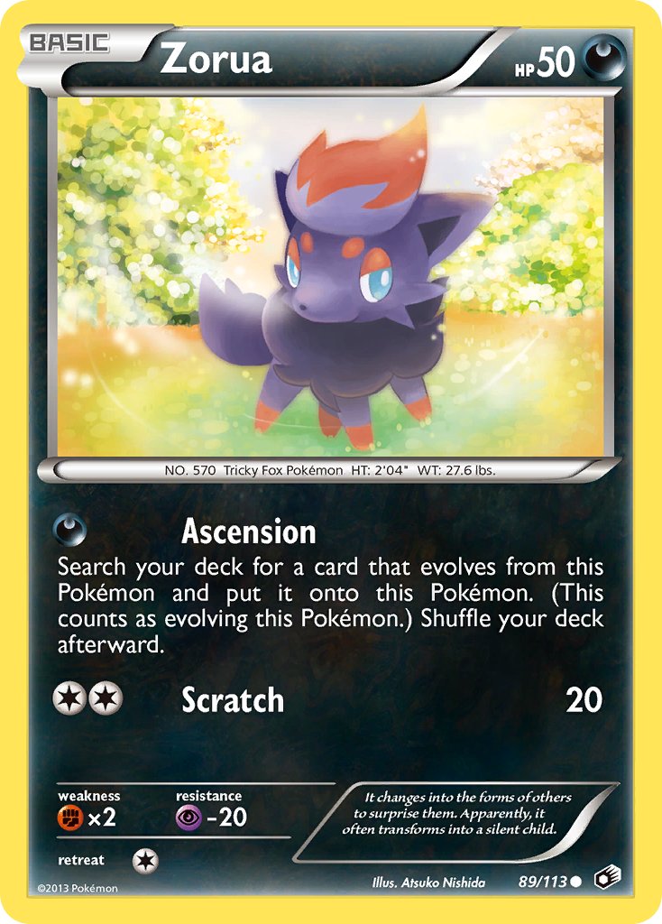 Zorua 89-113 (RH)